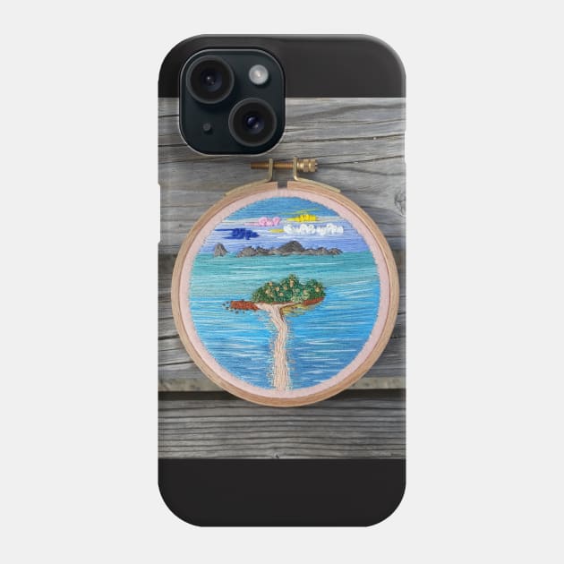 Thailand Landscape Phone Case by RONembroidery