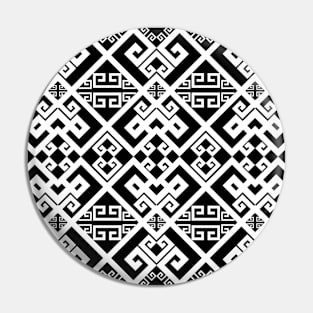 black and white pattern Pin