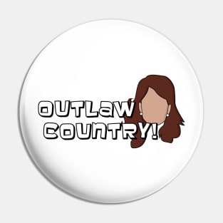 Outlaw Country! Pin