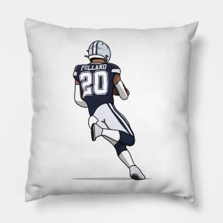 tony the runner Pillow