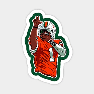 Cam Ward celly Magnet