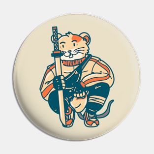 The cute samurai Pin