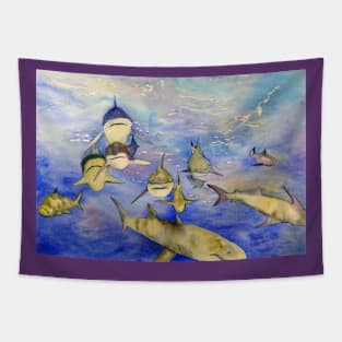 Sharks Tapestry