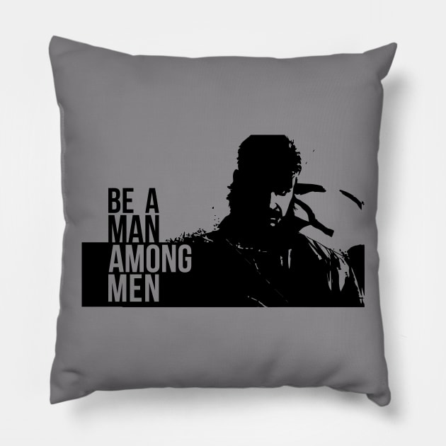 Be a Big Boss Among Men Pillow by thegreatgau8