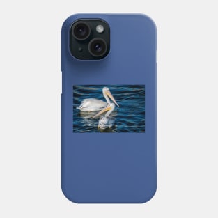 Pair of American White Pelicans Phone Case