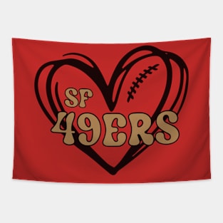 49ers Fan Tapestry