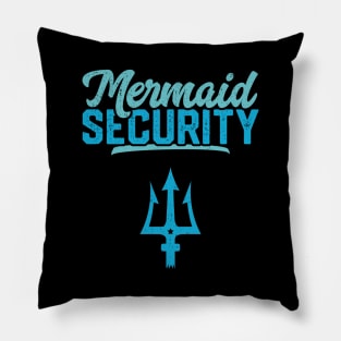 Merman Mermaid Security Swimmer Gift Funny Swimming Pillow