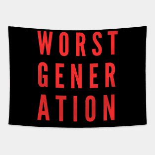 Worst Generation Tapestry