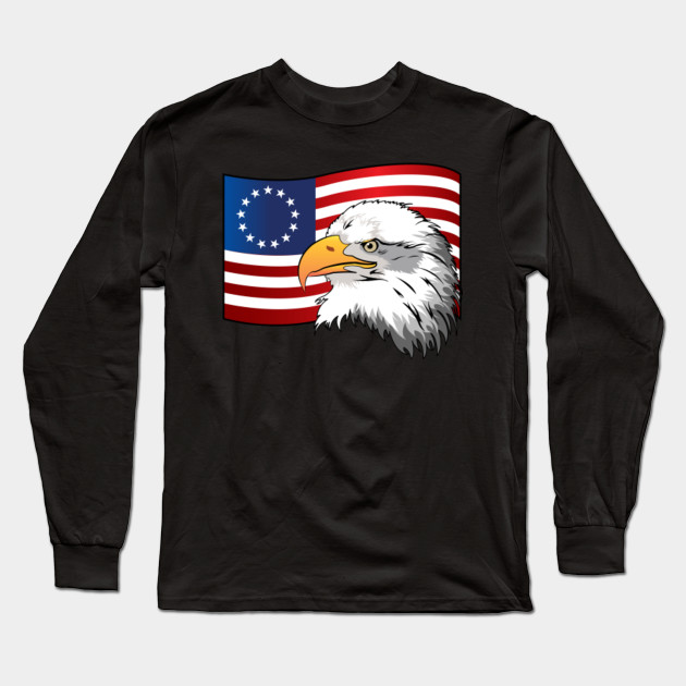 Original 13 Stars American Flag Women/'s Size S-3XL Betsy Ross Shirt