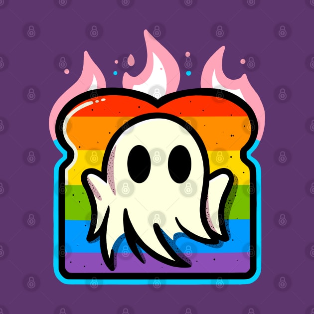 LGBT+ Pride Ghost on Toast by Ghost on Toast