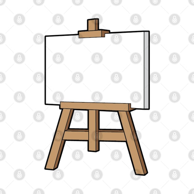 Colorful Easel Icon by ncprocter