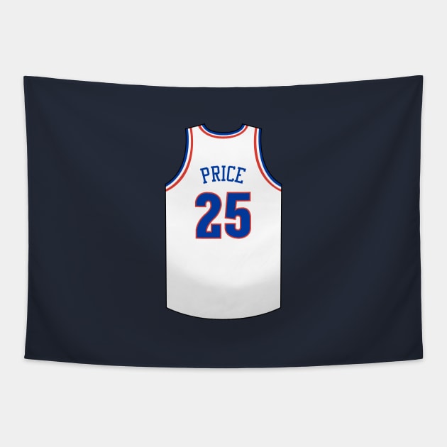 Mark Price Cleveland Jersey Qiangy Tapestry by qiangdade