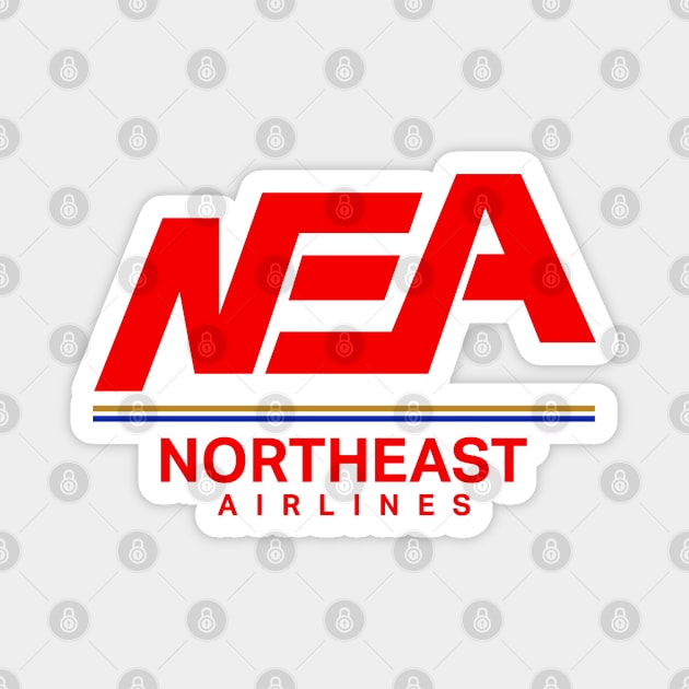 Northeast Airlines Magnet by deadright