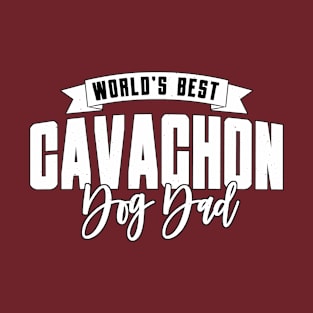 Cavachon, World's Best Dog Dad T-Shirt