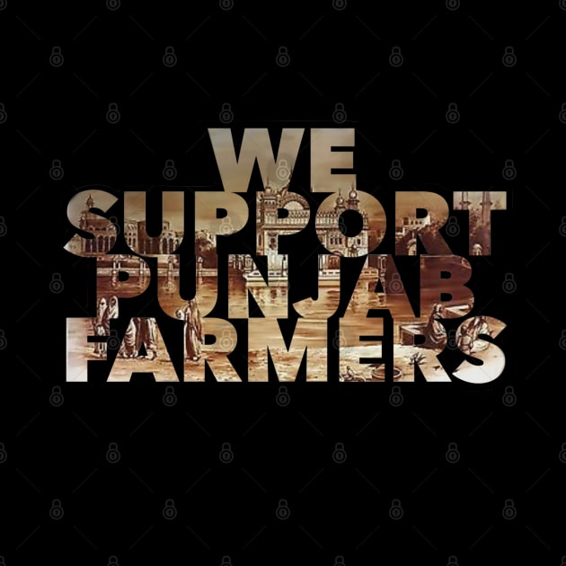 We support Punjab farmers by SAN ART STUDIO 