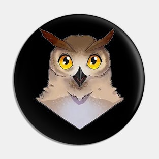 Owl Head Arts Pin