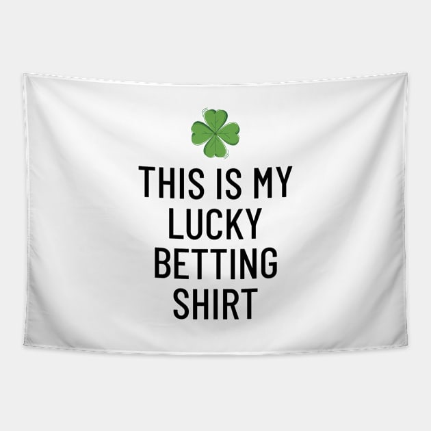 This Is My Betting Lucky Shirt Gambling Tapestry by OldCamp