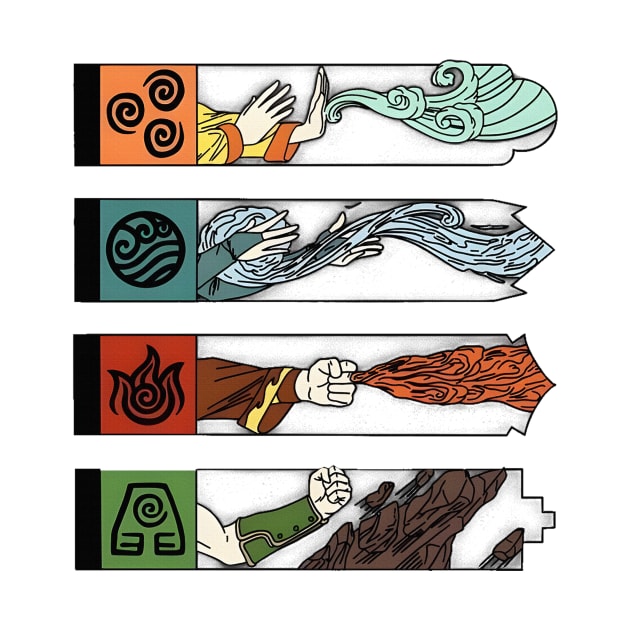 Avatar - The 4 Elements by AsafSlook