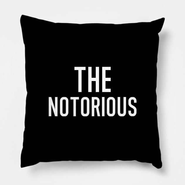 The notorious Conor mcgregor Pillow by FIFTY CLOTH