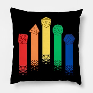 Pixel RPG Dice Pillow