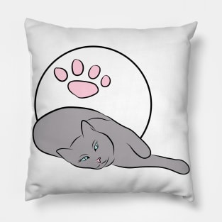 Paw of a cat Pillow