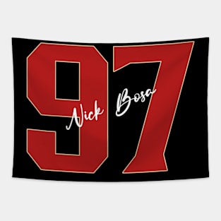 Nick Bosa 97 Tapestry