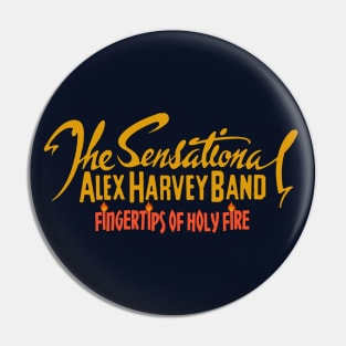 Sensational Alex Harvey Band Pin