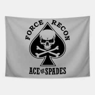 Mod,1 USMC Force Recon Ace of Spades Tapestry