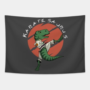 karatesaurus Tapestry