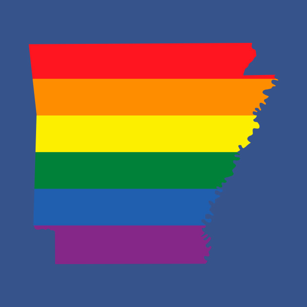 Discover Arkansas state LGBT Pride! - Arkansas - T-Shirt