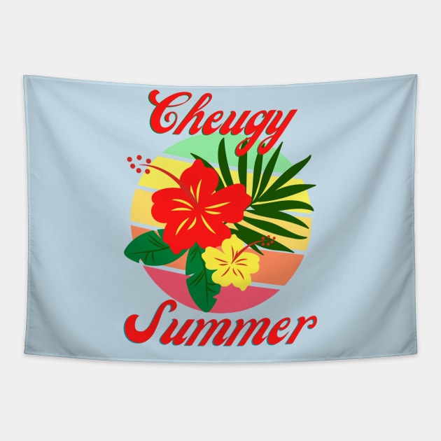 Cheugy Summer Tapestry by TJWDraws