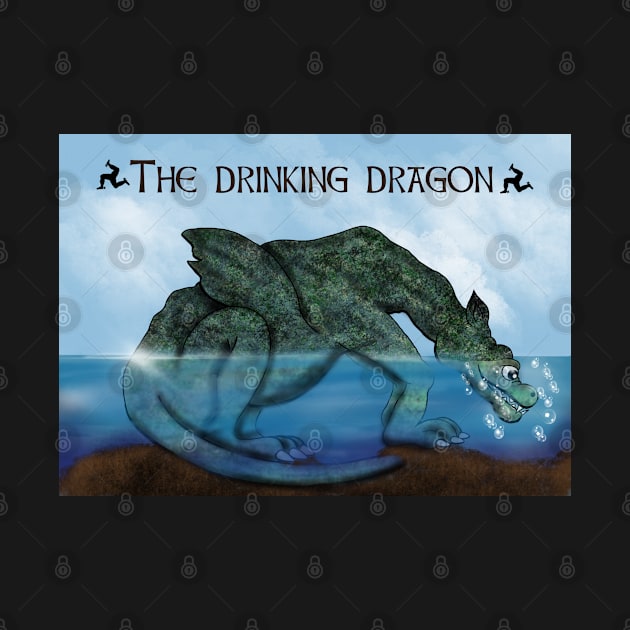 The drinking dragon by Manxcraft