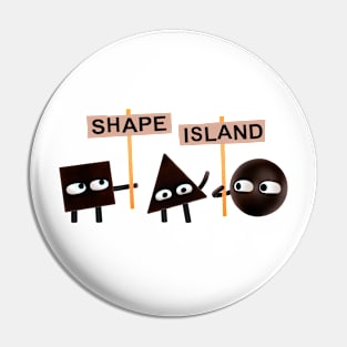 Shape Island Pin