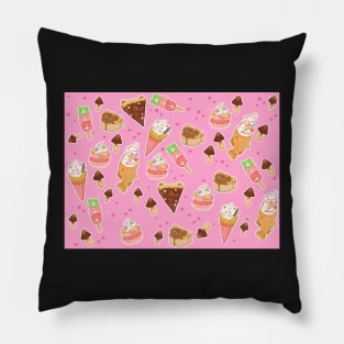 More Kawaii Desserts on Pink Pillow