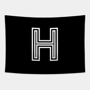 Letter H Tapestry