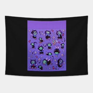 DOTS Throw blanket Tapestry