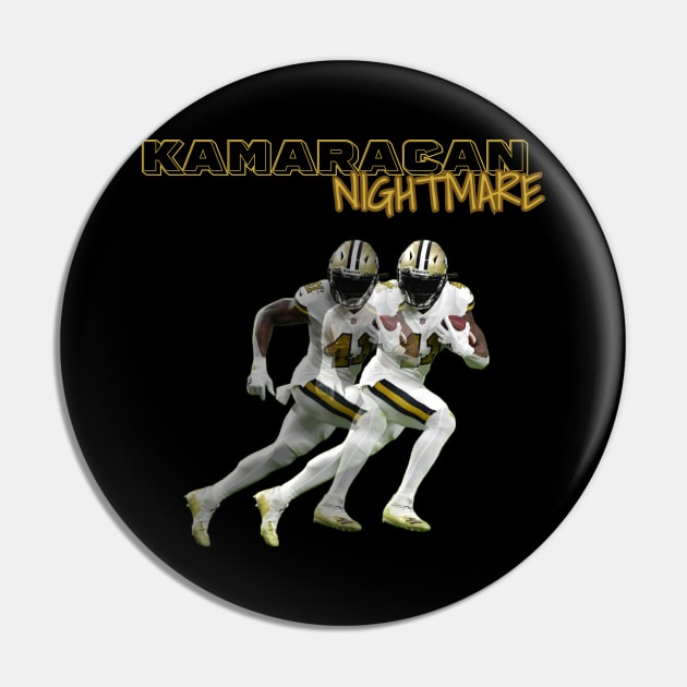 Alvin Kamara Pin by Distancer