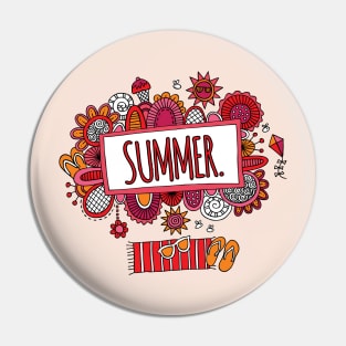 Summer Days Pin