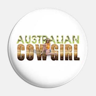 Australian Cowgirl Pin