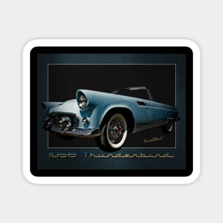 1956 Thunderbird Tribute Poster T-Bird Magnet