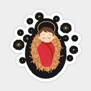 Christmas Nativity Baby Jesus Magnet