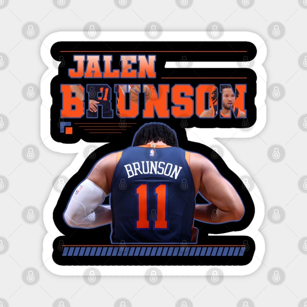 Jalen Brunson Magnet by Aloenalone