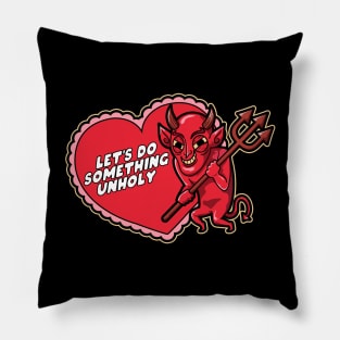 Devil Valentine Pillow