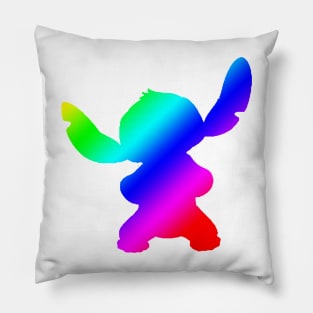 Rainbow Stitch Pillow