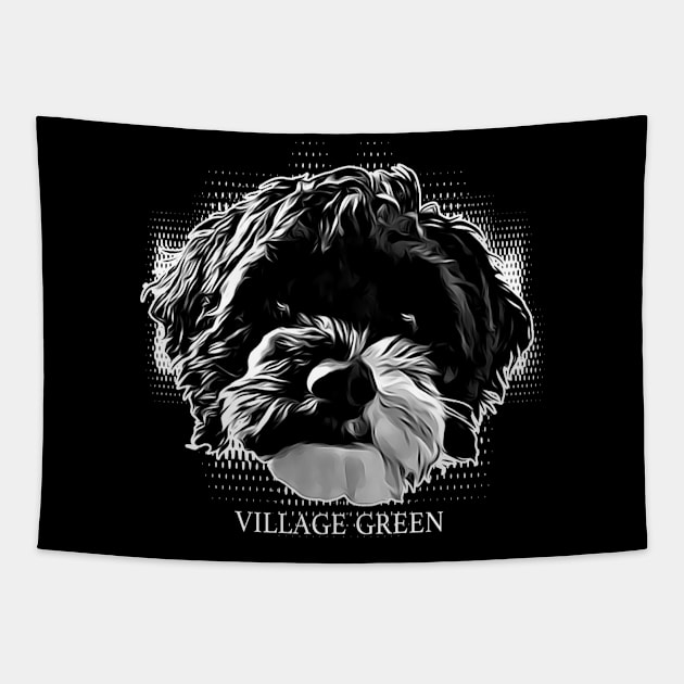 Village Moo Tapestry by VillageGreen