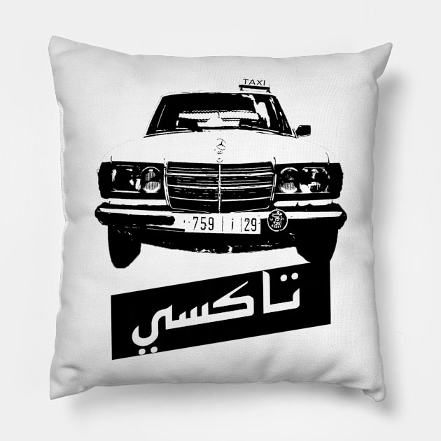 TAXI Pillow by Blocks