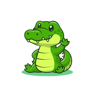 Cute Baby Crocodile T-Shirt