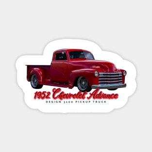 1952 Chevrolet Advance Design 3100 Pickup Truck Magnet