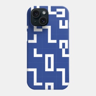 Blue and White Tiles Phone Case