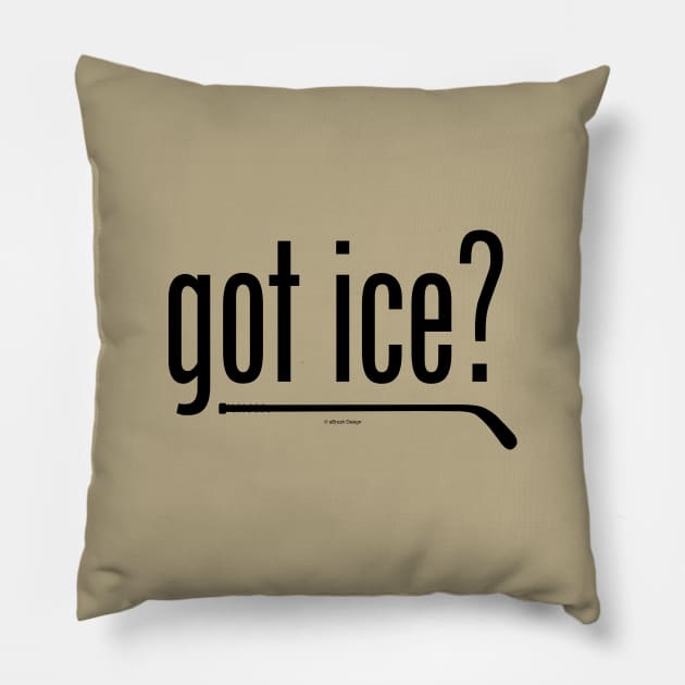 got ice? Pillow by eBrushDesign